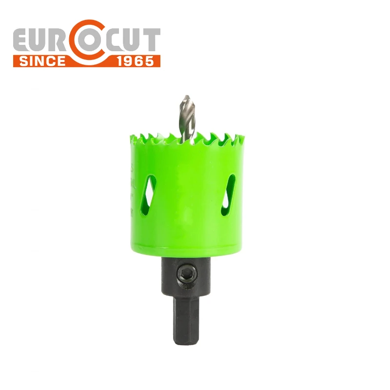 EUROCUT BI-Metal Hole Saw Drill Bit for wood,Plastic, Drywall, Plaster Board and Soft Metal Sheet