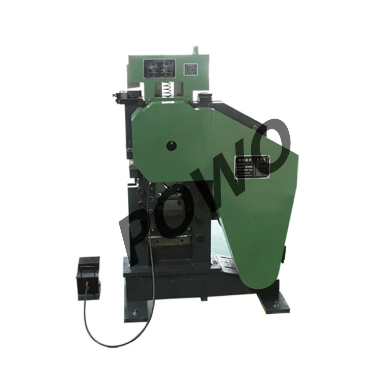 Electric Hydraulic H-beam Punching Iron Metal Sheet Steel Anglerebar Cutting Machine/Angle steel shearing machine