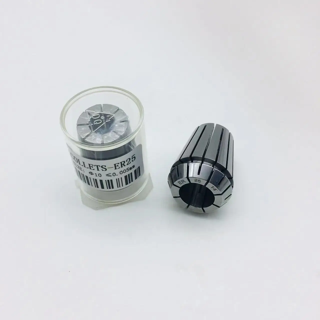 Wholesale Silver Hrc44-48 0.008mm 65mn Spring Price Small Er25 Collet Chuck