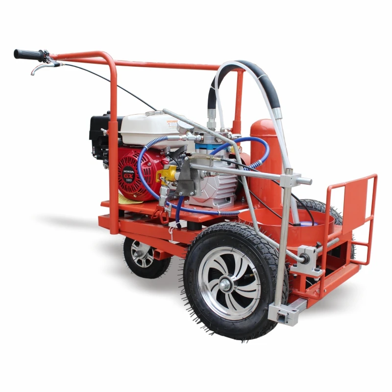 Hand Push Road Curb Painting Line Marking Cold Paint Machine Equipment Machines in Stock
