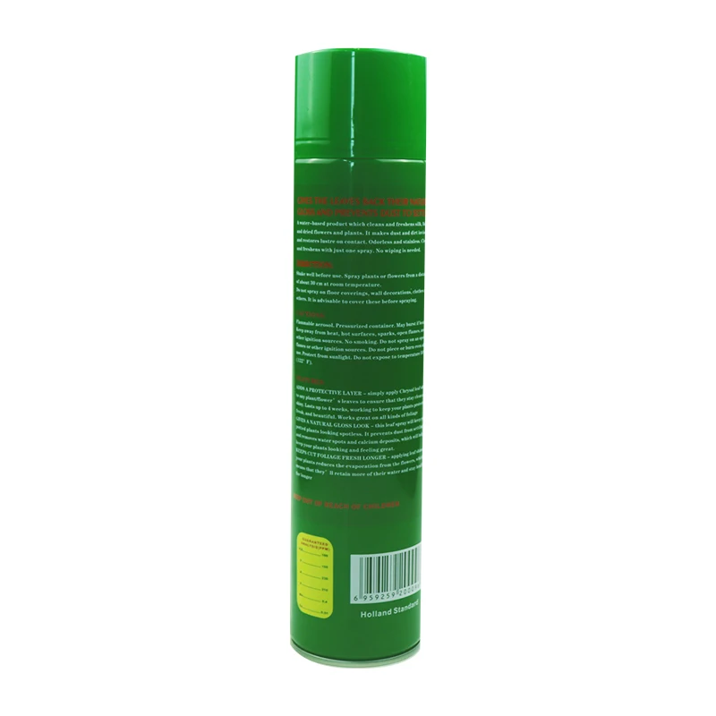 Leaf Shine Spray Flower and Plant Aerosol Spray For Indoor Plants Event Planners Plant Lovers Prevents Dust