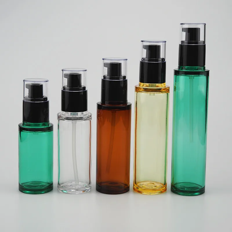 Прозрачная пластиковая банка ПЭТ для ухода за кожей, 1 унция, 2 унции, 3 унции, 4 унции, 5 унций, 6 унций, 7 унций, 8 унций, 9 унций, 10 унций, 12 унций, 16 унций