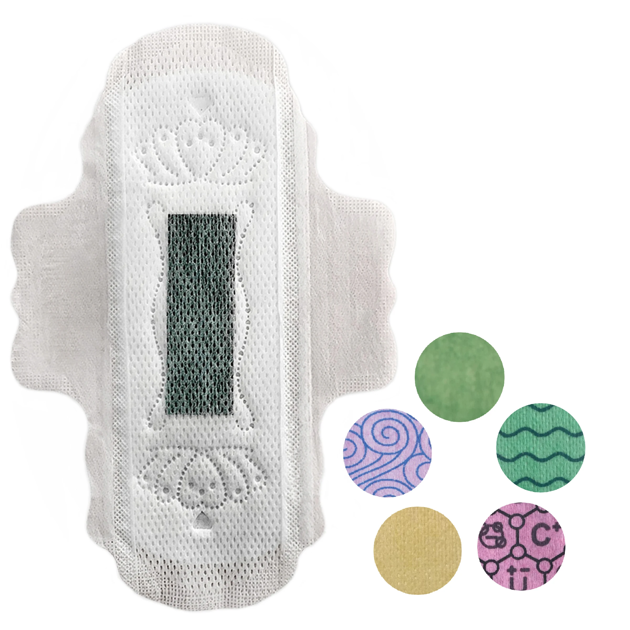 Женские анионные гигиенические прокладки с магнитом