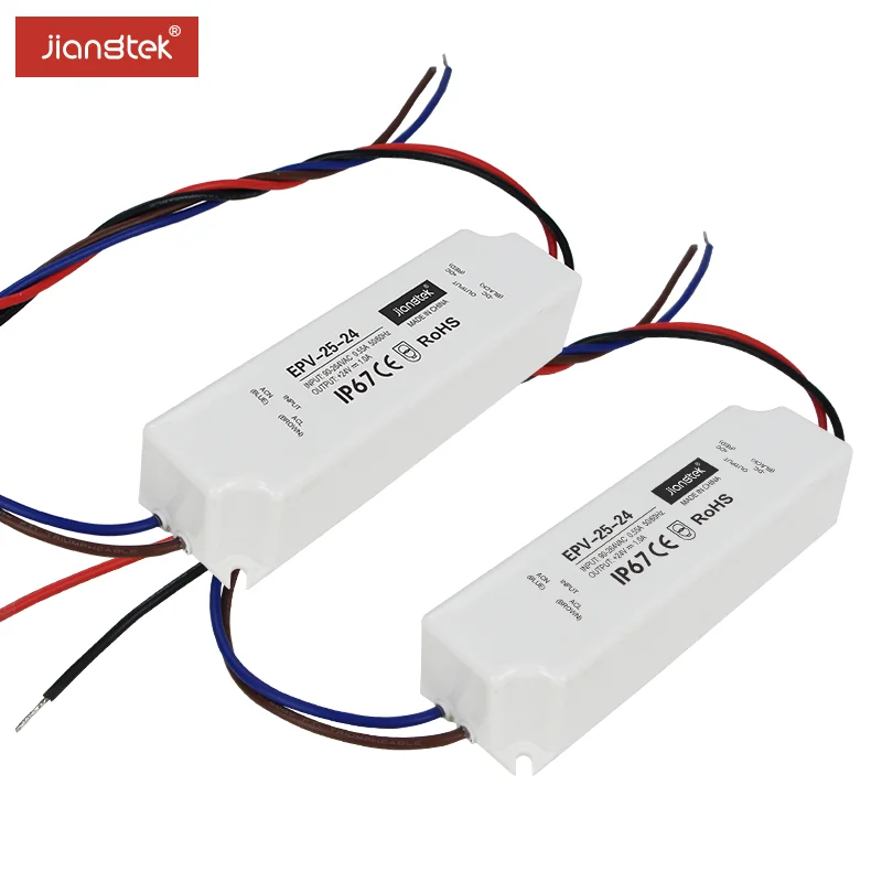JIANGTEK EPV-25-24 25W 24V 1.0A 24V dc led driver power supply high quality