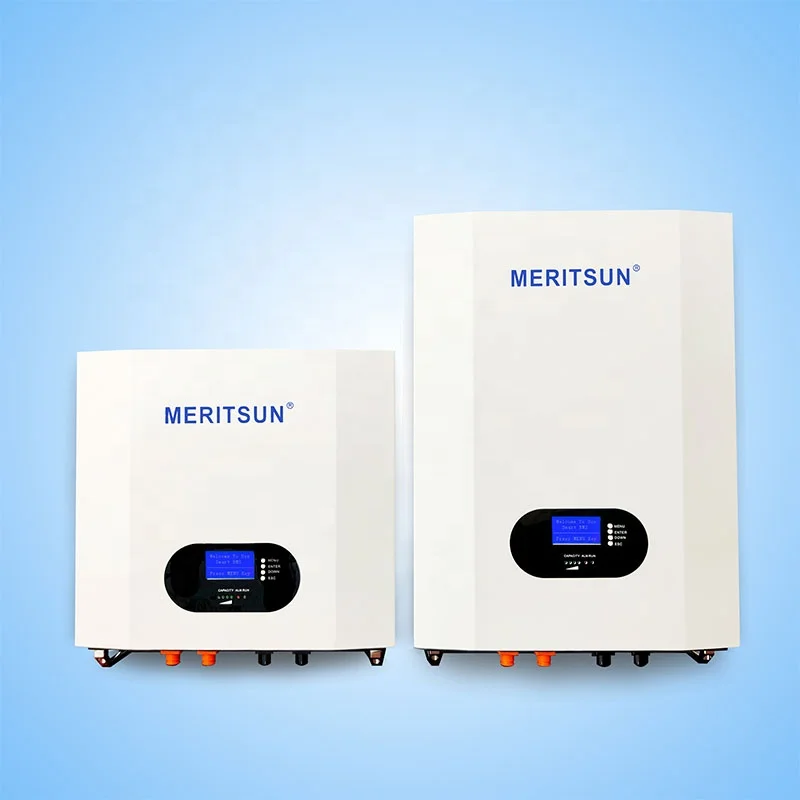 Solar Energy Storage System MeritSun Home Power Energy Wall 5kwh 51.2V 100Ah Lithium Titanate Battery Pack