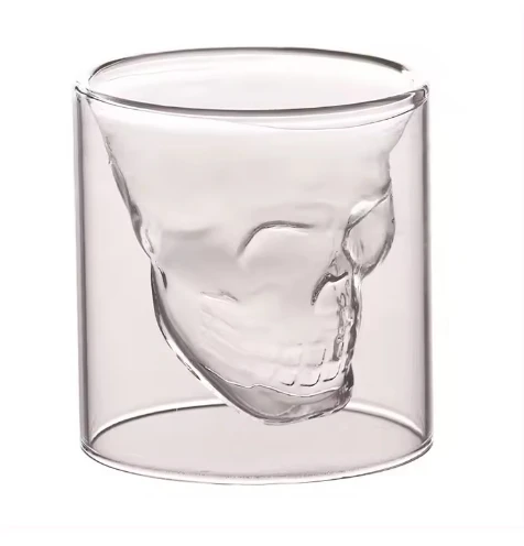 Head Shot  Glass Wine Cup double wall whisky  glass