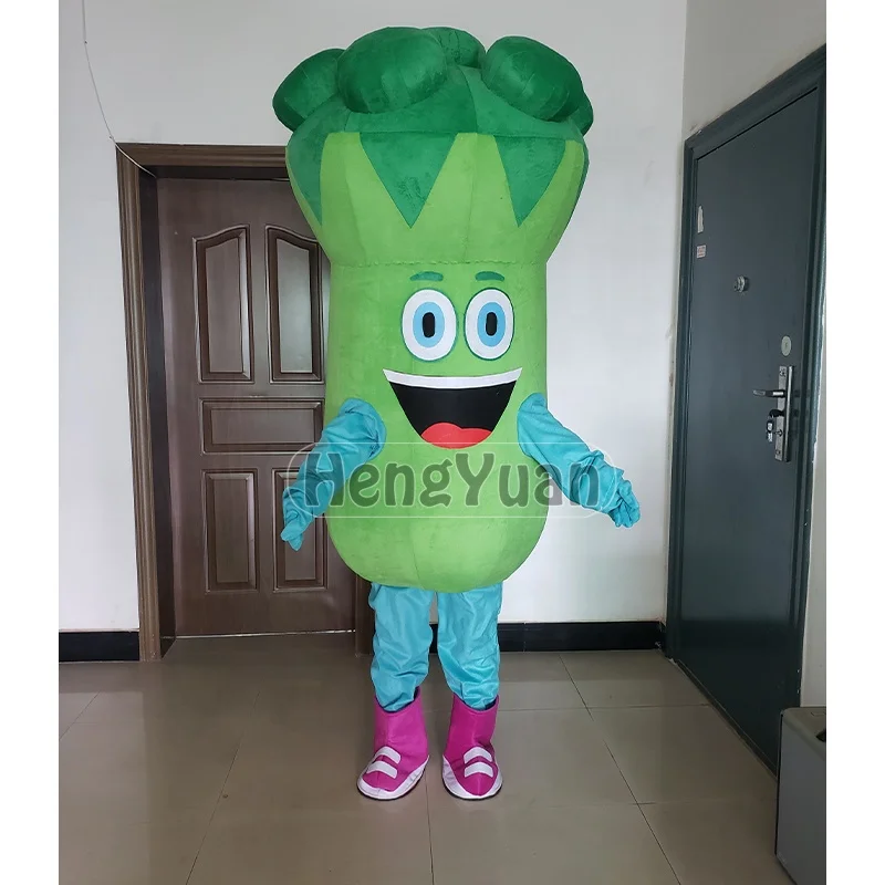 Hengyuan Character Vegetable Mascot Costume Vegetable Walking Mascot Costume Lovely Fruit Plush Vegetable Mascot Hot Sale