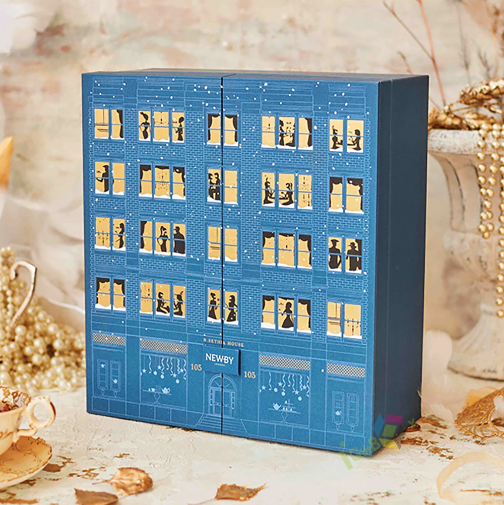 Customized originality mystery box paper gift box with pull out drawer
