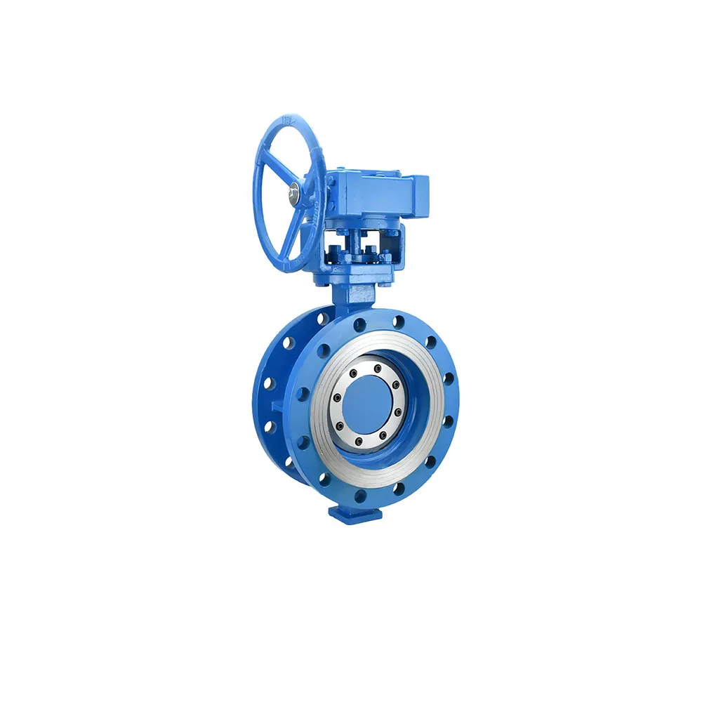 Stainless Steel 304 Turbine Hard Seal Dn 200 8 Inch Pn16 Flange Butterfly Valve