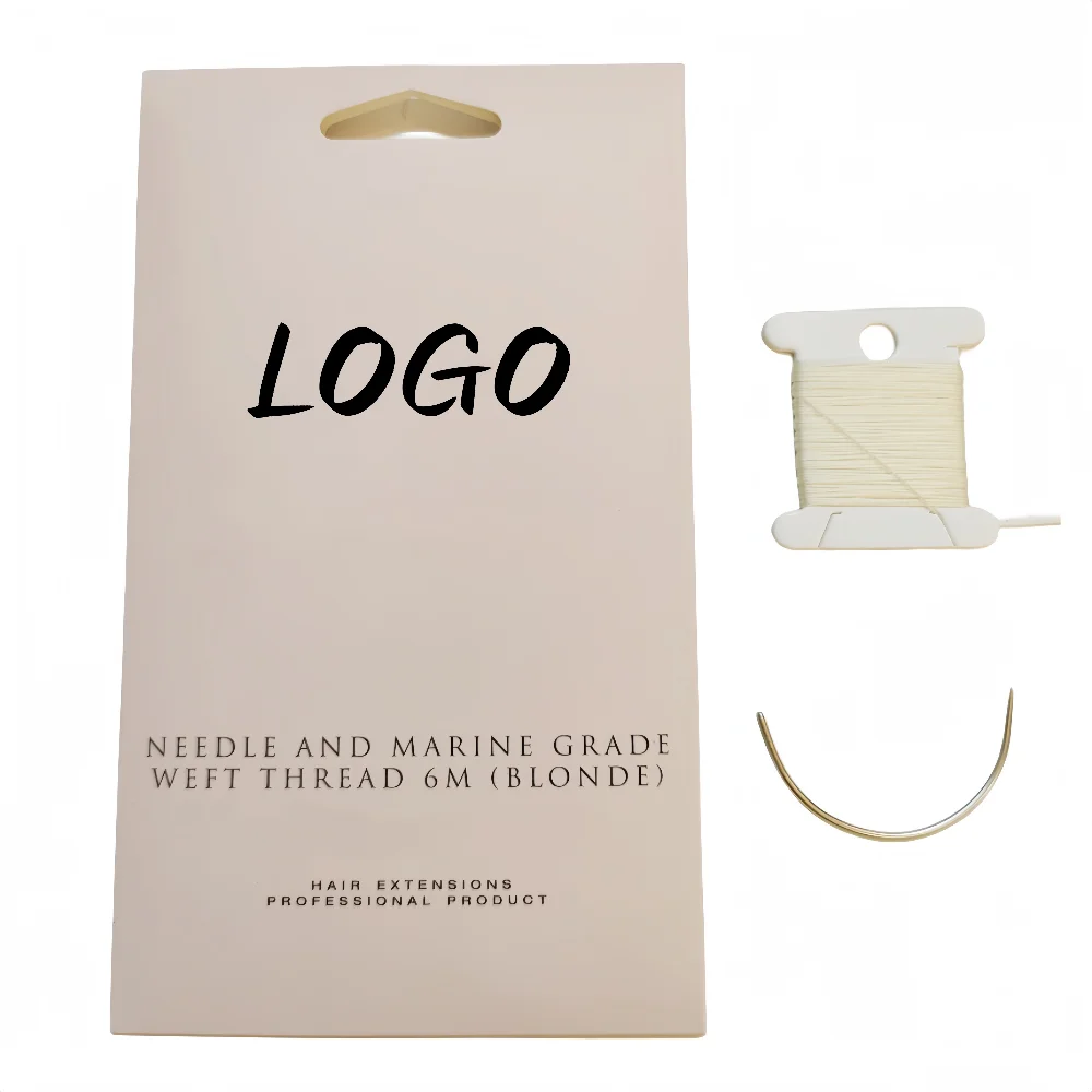 Weaving string Hair extensions Latch hook thread Braid in hair extensions Wig thread Weave needle Hair braiding supplies