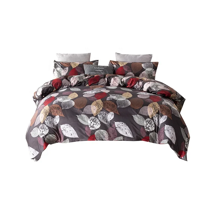 
Original Factory Newest Printed Quilt Set Of Three Pieces Bedding Set 