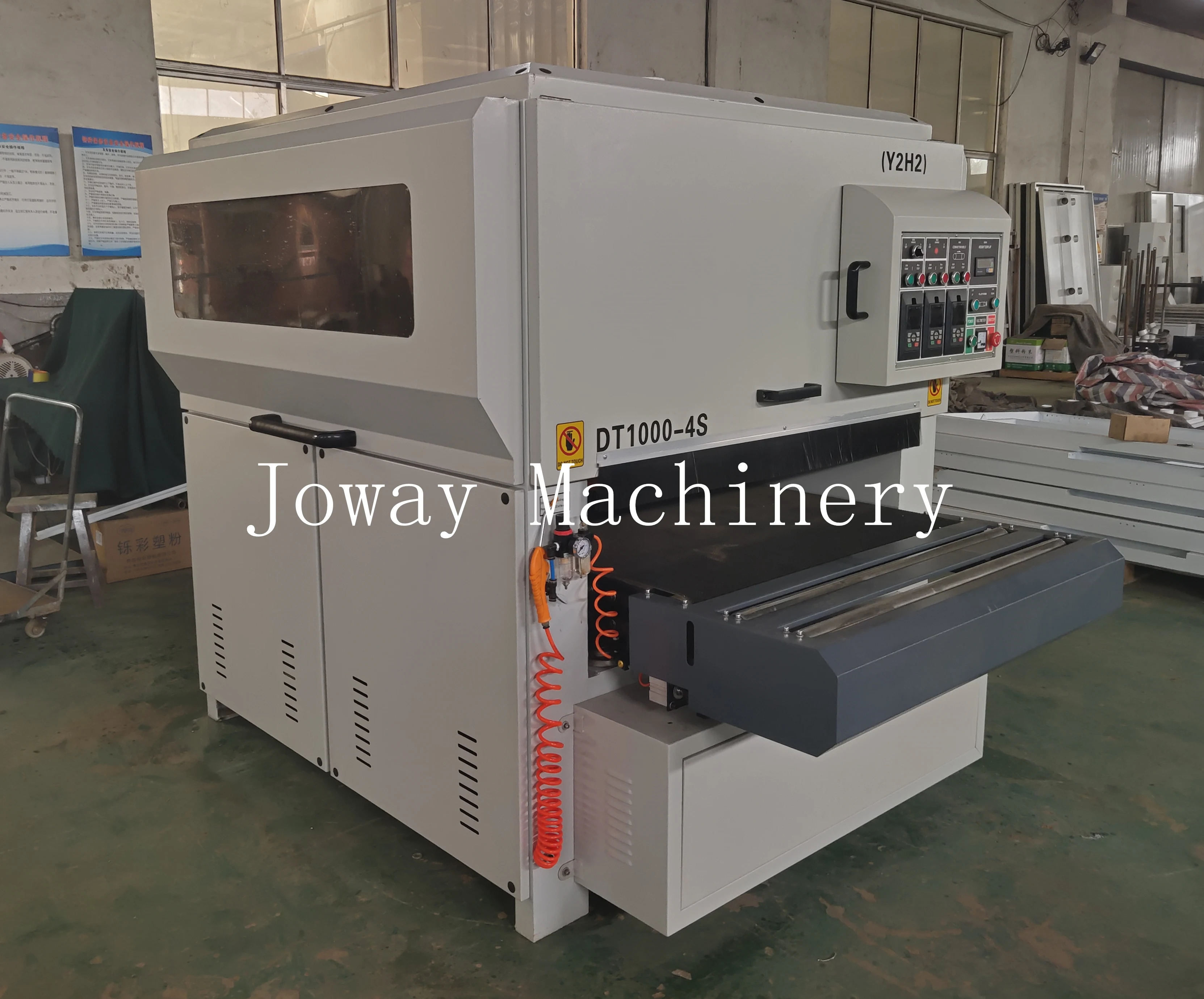 4S Wood Polishing Machinery Woodworking Auto Wood Sander Sanding Machine 1000MM Width Sanding Machinery Woodworking Sander Door