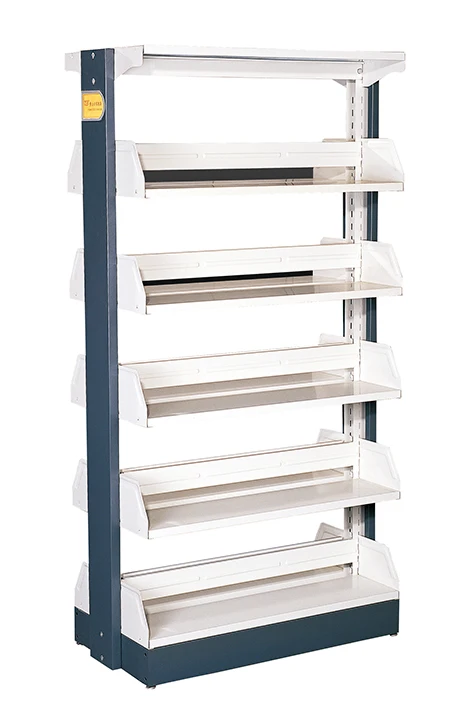 Multi-layer rack 7 tiers storage shelf indoor room metal book shelf metal rack