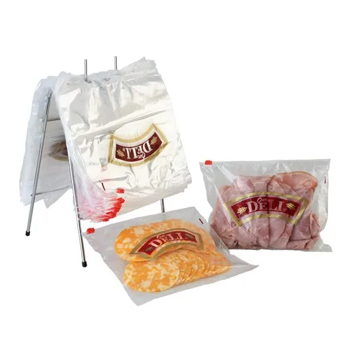 Sandwich Bag With Zip Lock Side Closure Deli Bag Saddle Pack HDPE