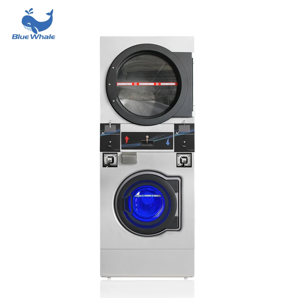 Commercial Foldable Cloth Washing Machine And Drying Machine With UV Disinfection