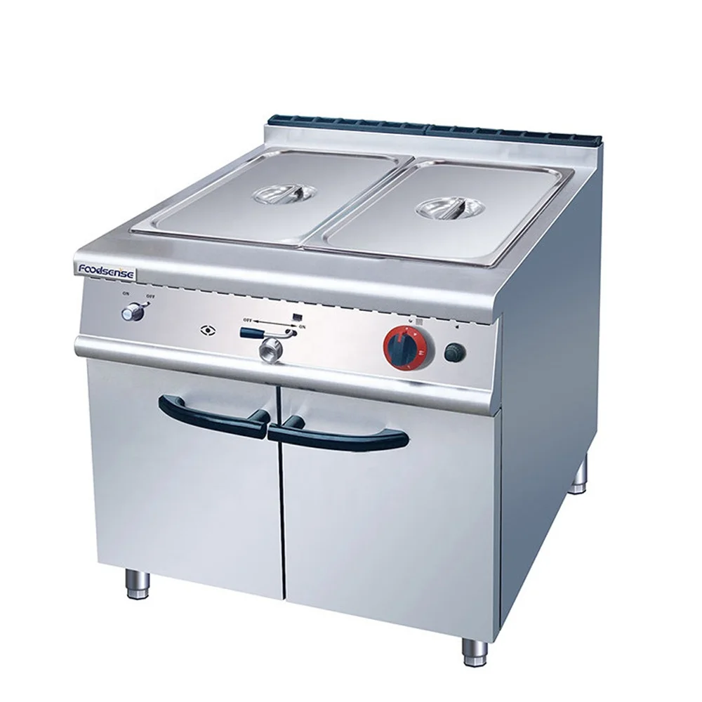 Коммерческая отдельно стоящая газовая водяная вода с шкафом