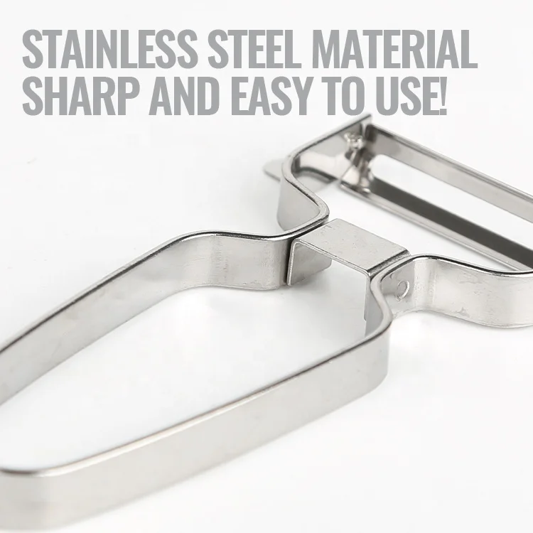 Gloway Custom Manufacturer Kitchen Gadget Tools Y Peeler Stainless Steel Vegetable Peeler For Veggie Potato Carrot Cucumber