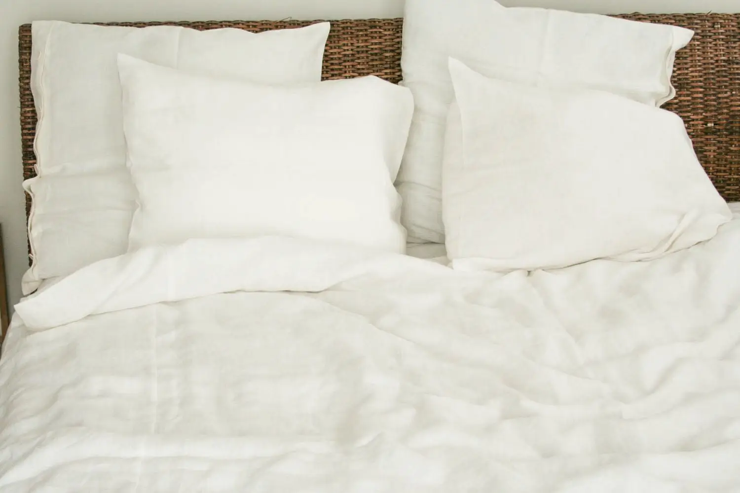 Wholesale 100% Pure Hemp GOTS White Duvet Cover/sheet/pillowcases for Bedding Set
