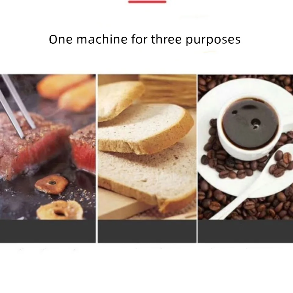 2024 Three in One Breakfast Machine Household Biscuit  Breakfast Cake  Baking  Cake Machine Hot Sell