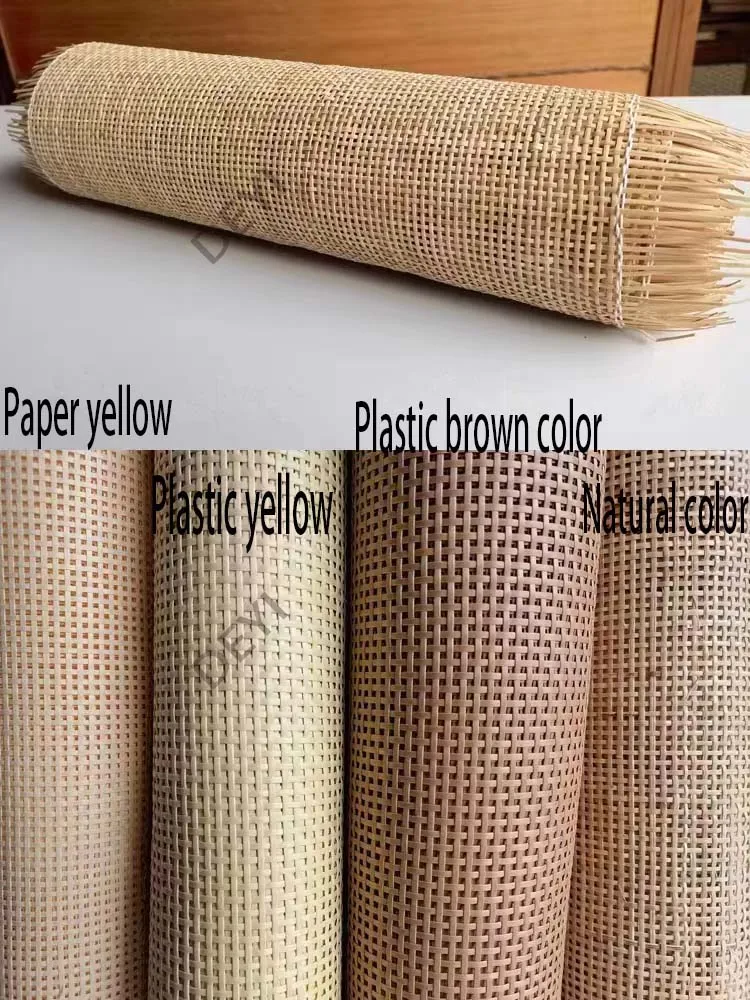 Synthetic Closed Cannage Webbing Rattan Roll Webbing Plastic Rattan for Rattan Furniture