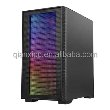 mat black Color Split type  motherboard  RGB Sync gaming computer house  V602 ARGB