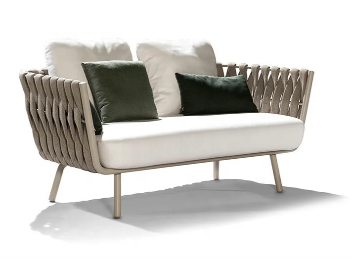 ZNZ new product PVC mesh fabric rope with stuff inside for garden chair sofa usage