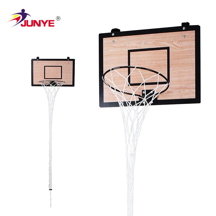 Factory direct sales wooden hanging backboard custom logo professional wood basketball backboard