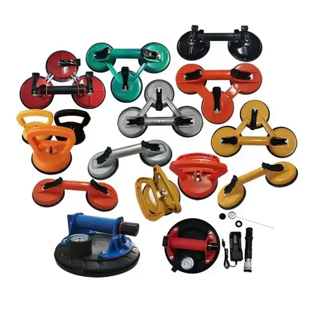 Hot Iron Two Claw Movable Head Glass Tile Suction Cup Suction Cup Handling Suction Device