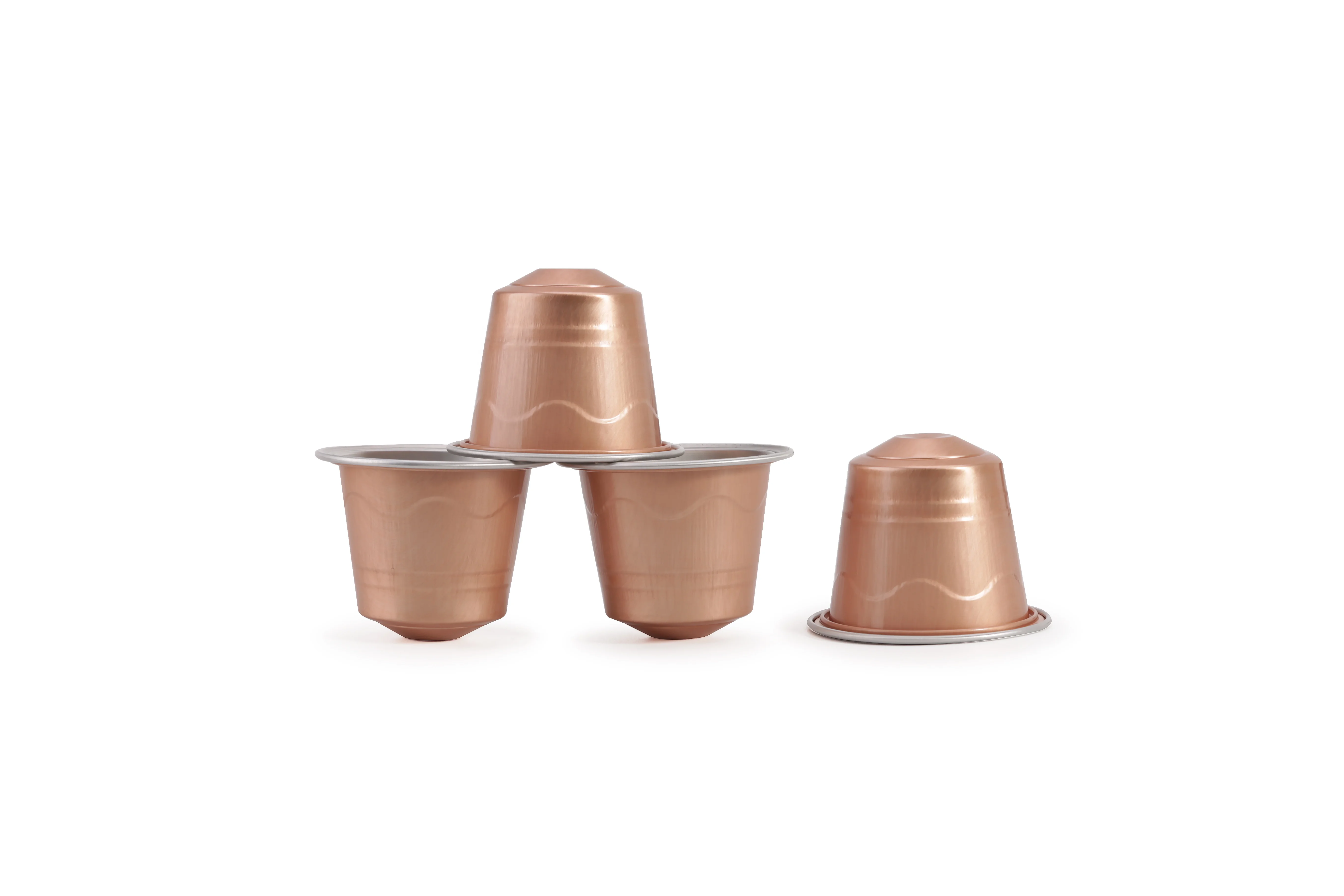 Environmentally friendly empty aluminum coffee capsule coffee manufacturer