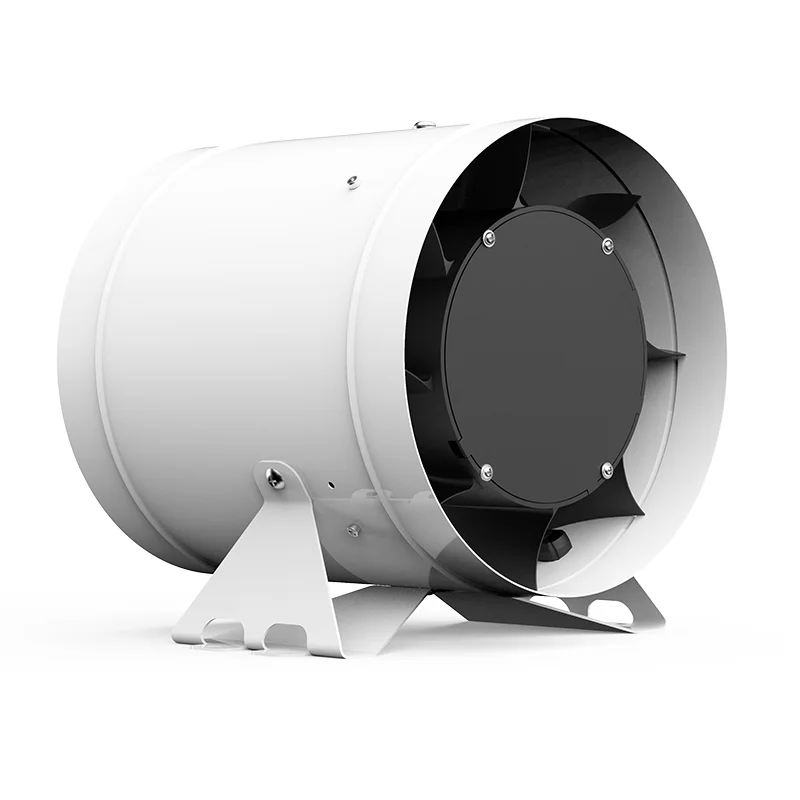 Тихий смешанный потоковый встроенный вентилятор с контроллером скорости 6 дюймов 150 мм 40 Вт энергосберегающий вентилятор