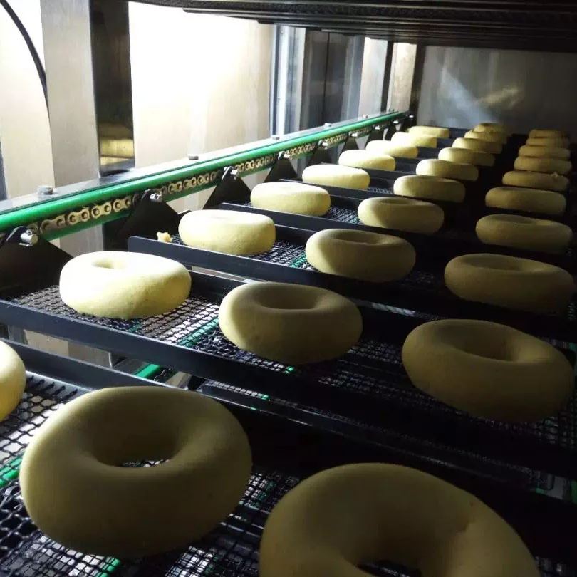 Commercial yeast donuts making machine full automatic donut production line high quality yeast-raised donut food machinery