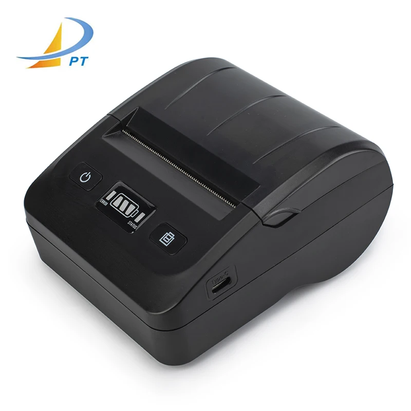 80mm mobile bluetooth portable thermal receipt printer mini 3inch wireless android imprimante portable barcode printer