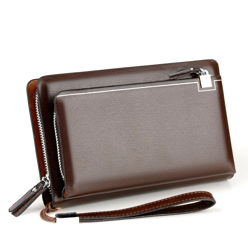 RU Folder Wallets Man Slim Raw European Pure Genuine Wallet Leather For Men