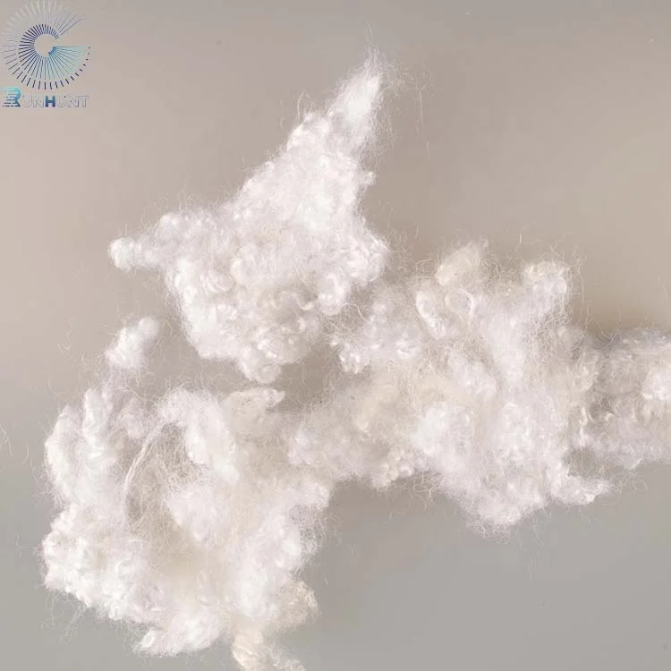 RUNHUNT Wholesale Stuffing Material Hollow Conjugated Recycled Polyester Fibre Guata For Filling Toy Sofa Pillow Beds Quilt