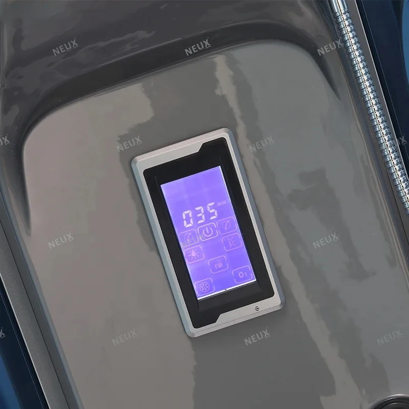 Bathroom Aluminum Frame Glass Door Whirlpool Massage Combination Steam Bath Shower Room