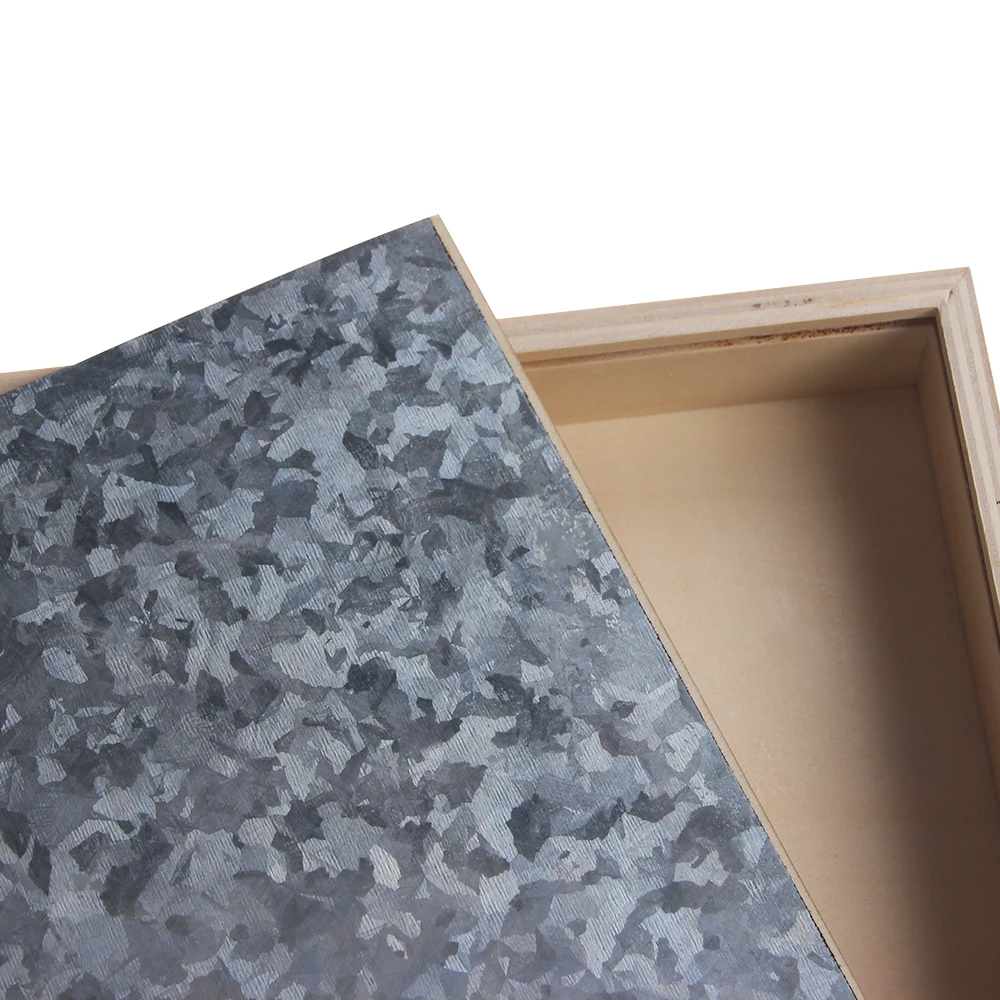 Classic Woodcarving Leaf Box Holiday Gift Crafts