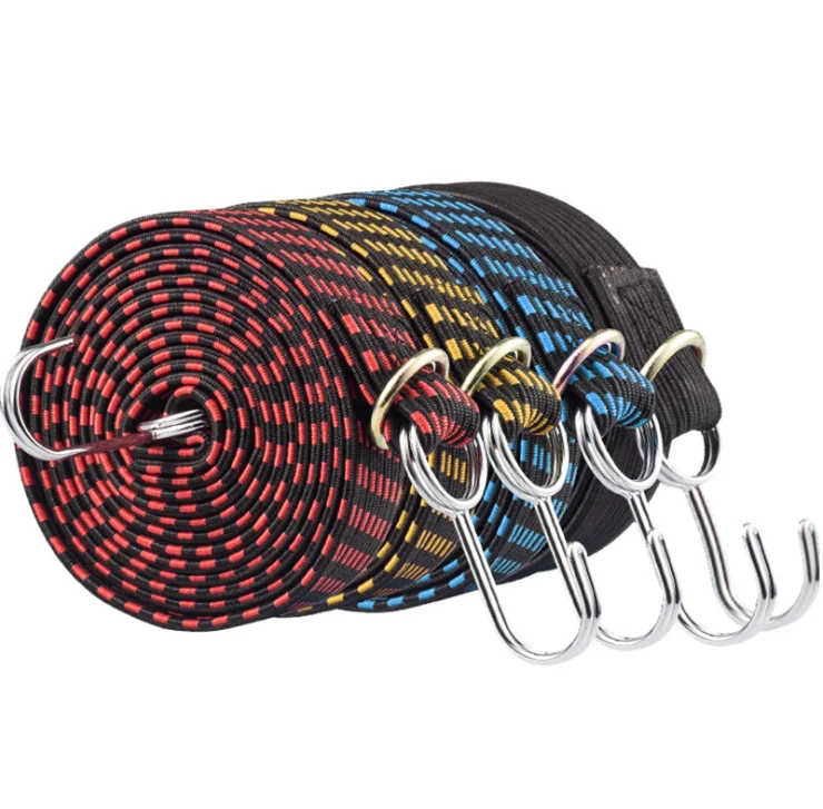 Оптовая продажа с фабрики ремень для багажника мотоцикла электрического велосипеда эластичный веревочный крючок веревка багажа