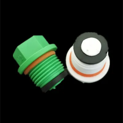 plastic PPR Screwed Threaded Water Pipe Fittings Plug