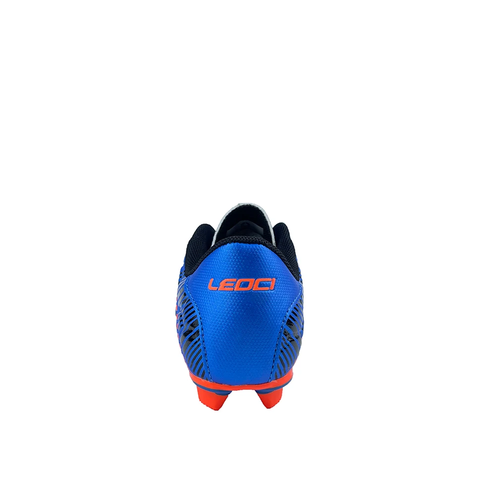 hot sale 28-35 size wholesale kids football shoes kids shoes artificial leather material