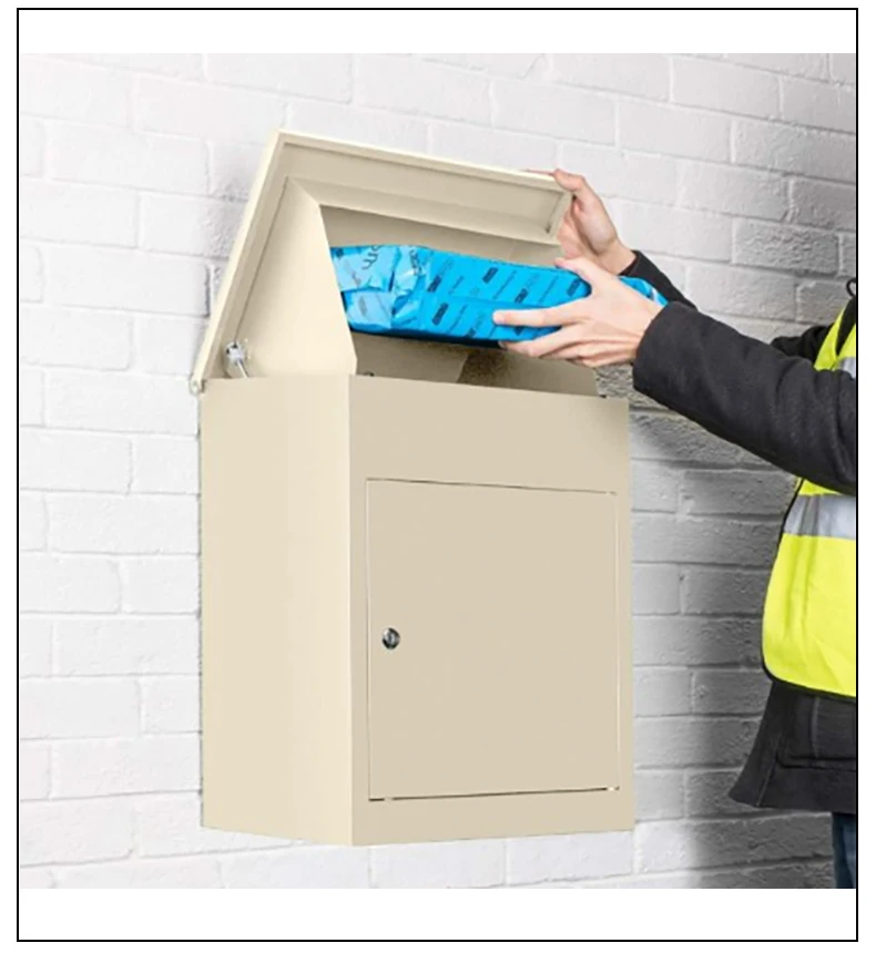 Home & Garden Delivery Box Postbox Parcel Mailbox with Master Key