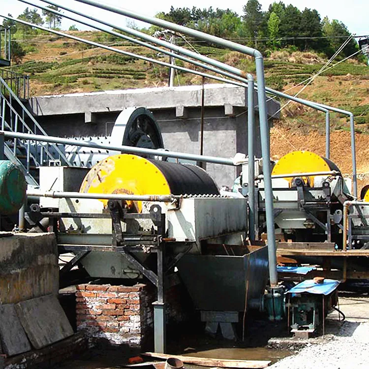 Gold Processing Iron Sand Magnetite Ore Wet Magnetic Separator Machine Price