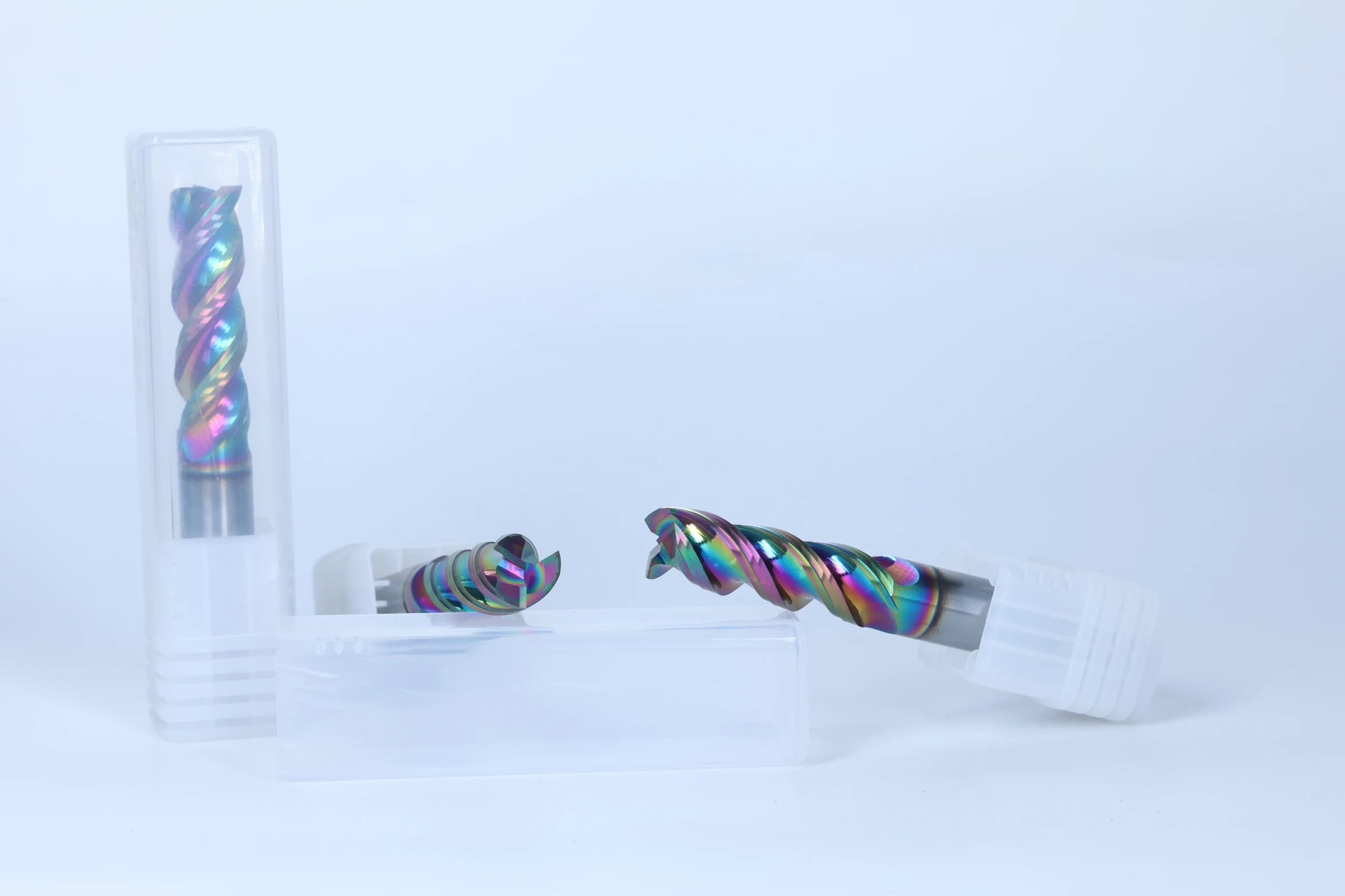 Low Price High-Efficiency U-Shaped Aluminum Milling Cutter Colorful End Mill with Durable Performance