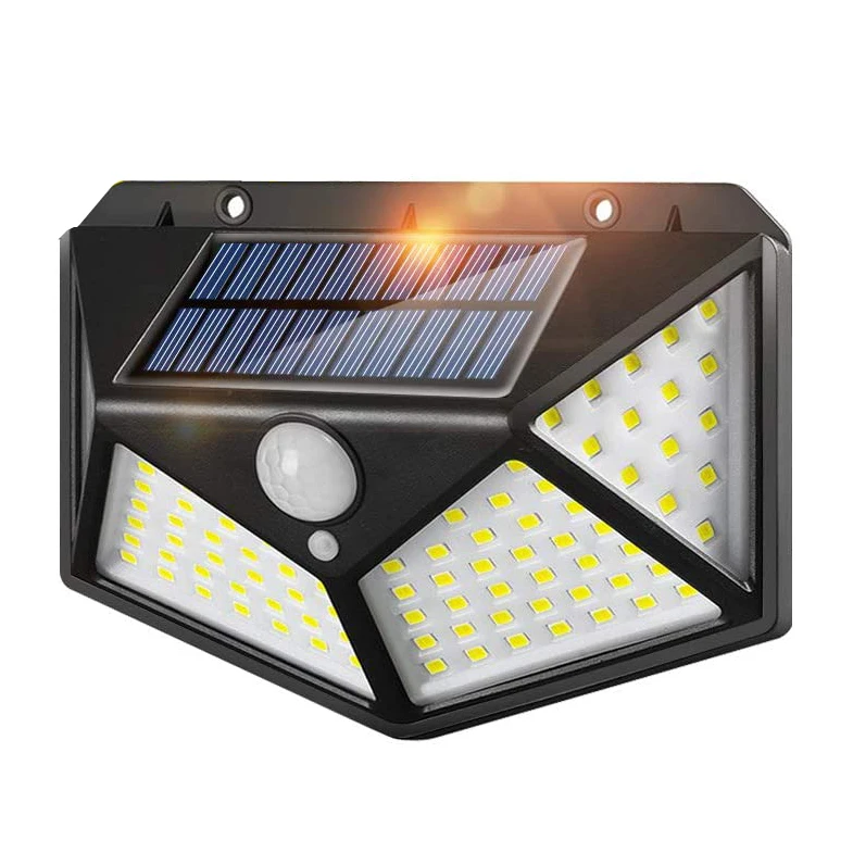 New Design Eco-friendly Solar Light Waterproof Stair Lamp Motion Sensor Modern Solar LED Outdoor Wall Lights