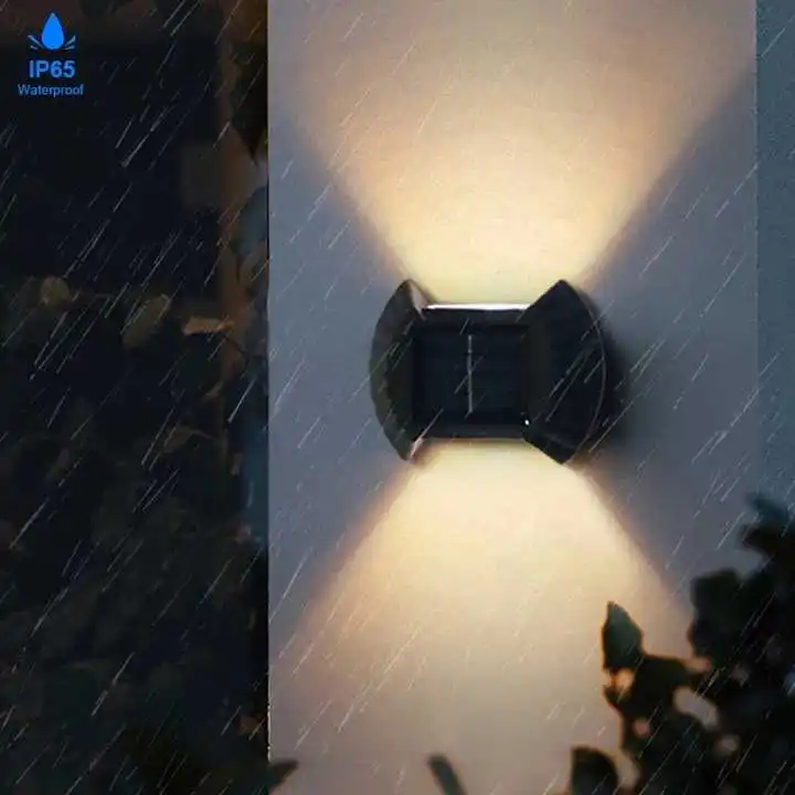 Outdoor Solar LED Lamp 8LED Waterproof Garden Decoration Wall Stair Aisle Light Yard Luminous Wall Washer