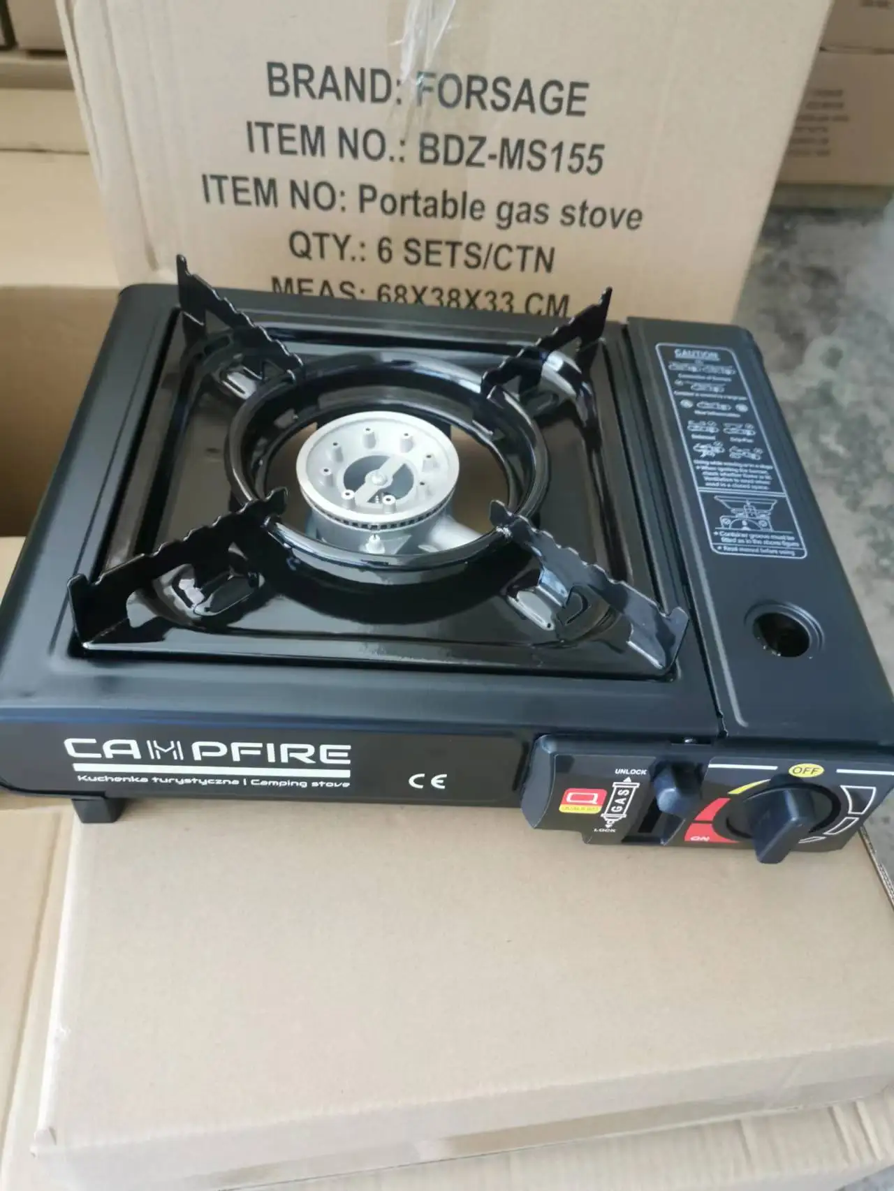 portable gas stove