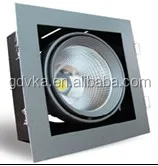 High Power Led Ar111 Spotlight 30w Electric Grill Light Recessed Double head Spot light QR111 G53