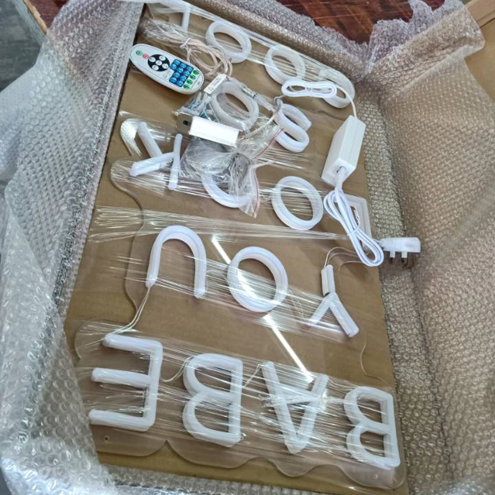 DC12v mini white jacket greed led neon flex strip light