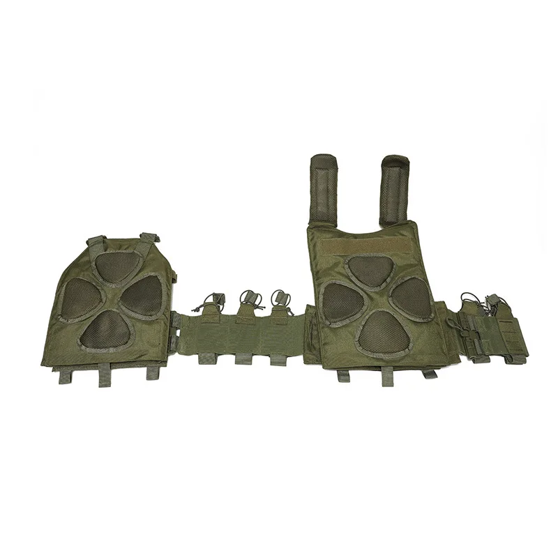 Quick Release Tactical Vest Plate Holder Laser Cut Molle System 1000 Nylon Security Tactical Vest