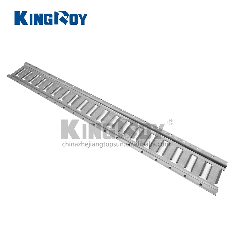 Interior van accessory steel horizontal E track cargo restraint track for cargo control