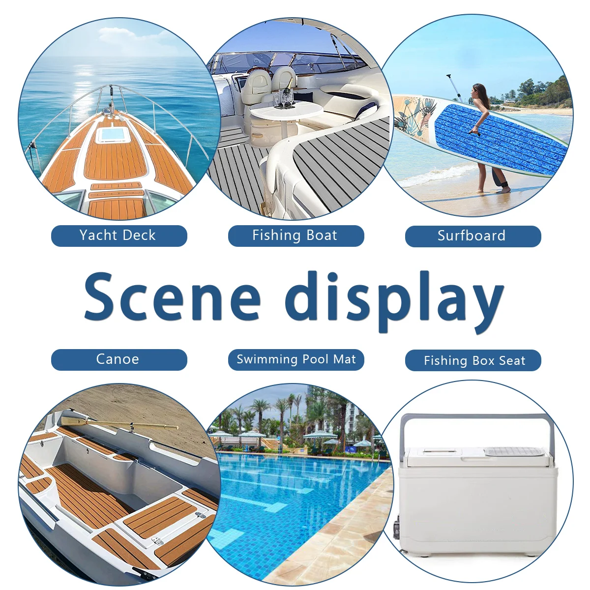 Manufacture Sea Ray Boat Floor Eva Boat Flooring Adhesive Deck Boat Flooring